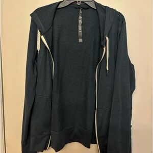 Vuori Dark Gray Zip Up Jacket